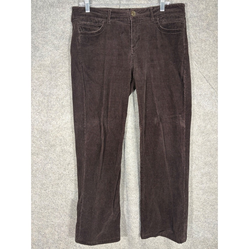 KUT from the Kloth Brown Corduroy Straight Leg Pants KP540MA1‎ Womens 12